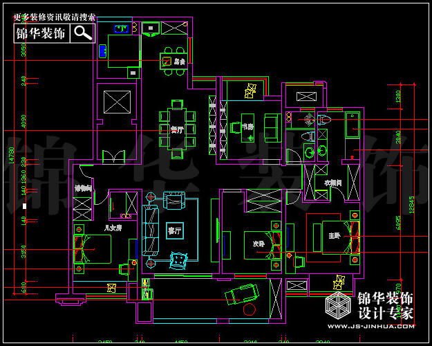 保利香檳國(guó)際A1戶型190平米 戶型